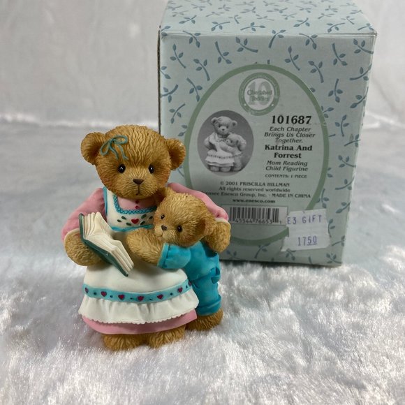 Cherished Teddies Katrina &  Forrest  Each Chapter Brings Us Closer #101687 HTF - Picture 2 of 7